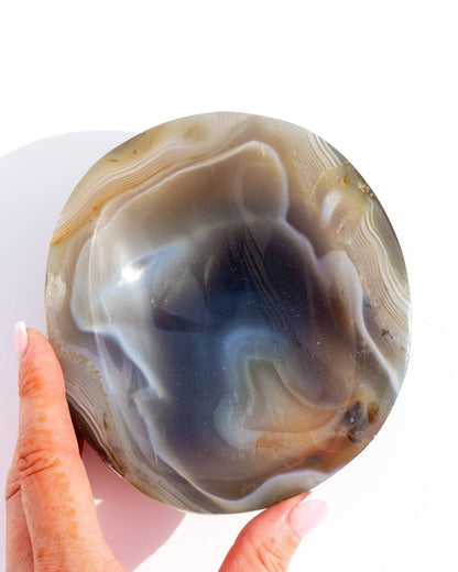 Orca Agate Bowl Healing Crystal
