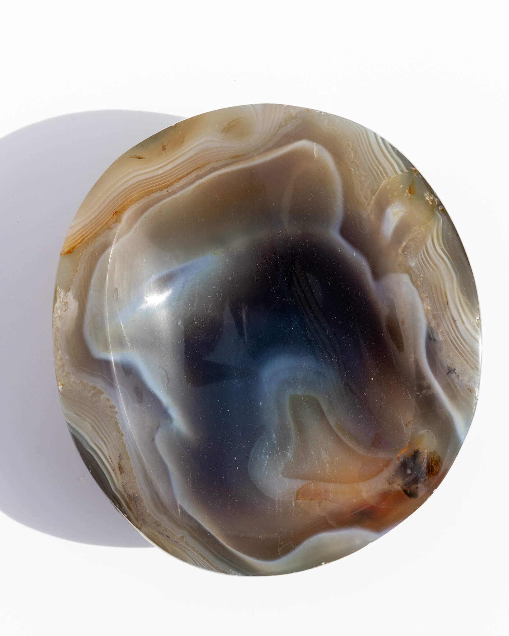 Orca Agate Bowl Healing Crystal