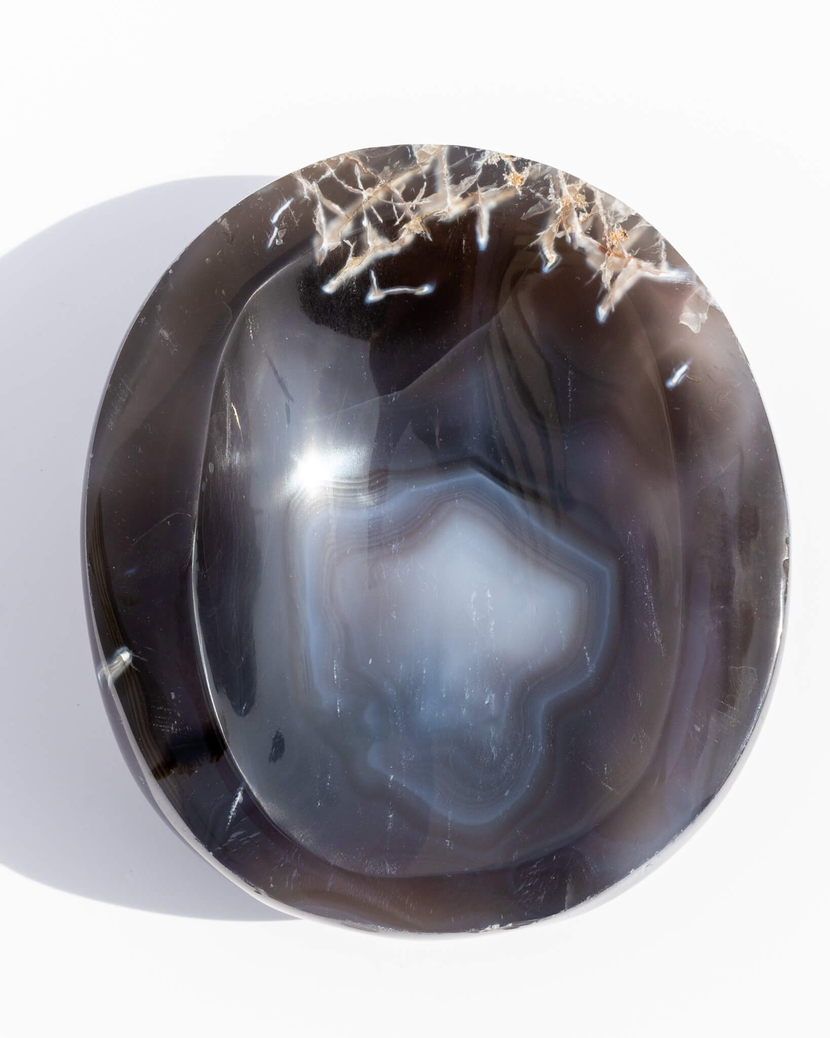 Orca Agate Bowl Healing Crystal