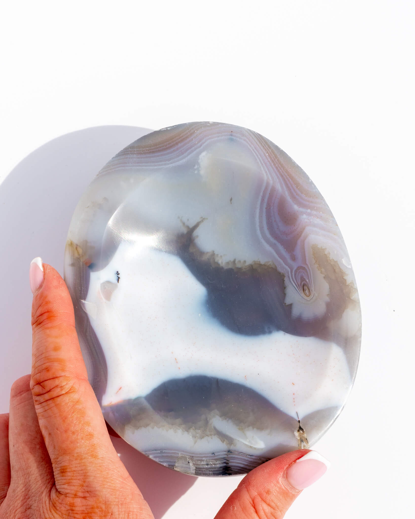 Orca Agate Bowl Healing Crystal