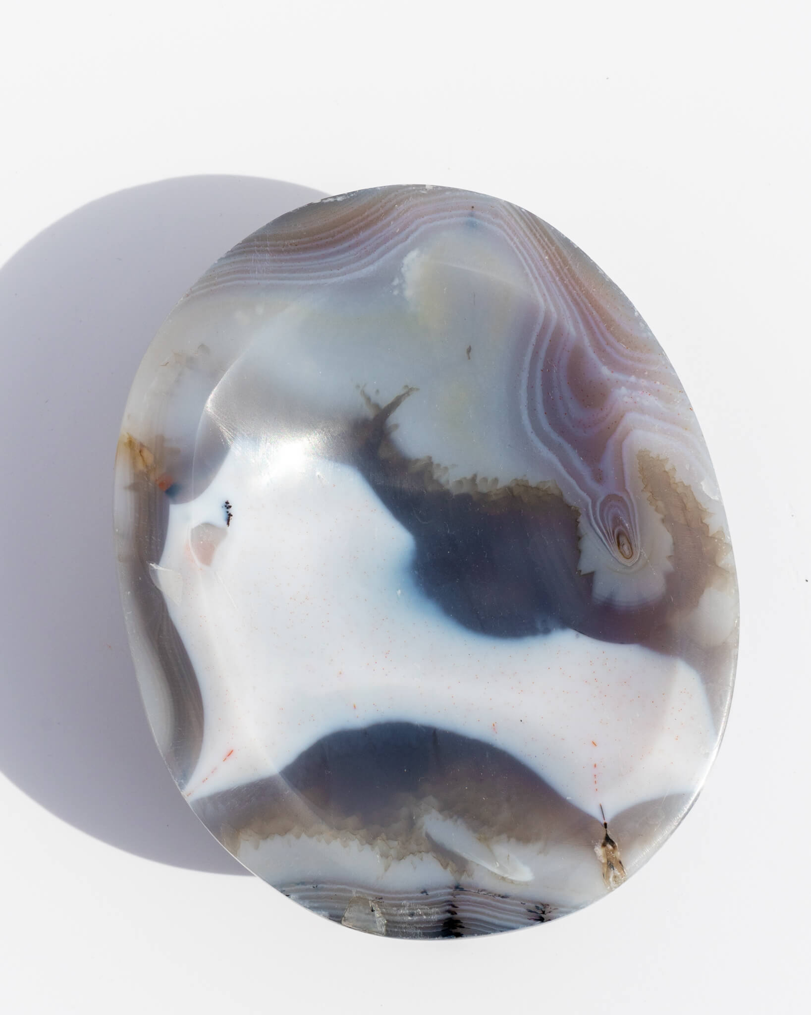Orca Agate Bowl Healing Crystal