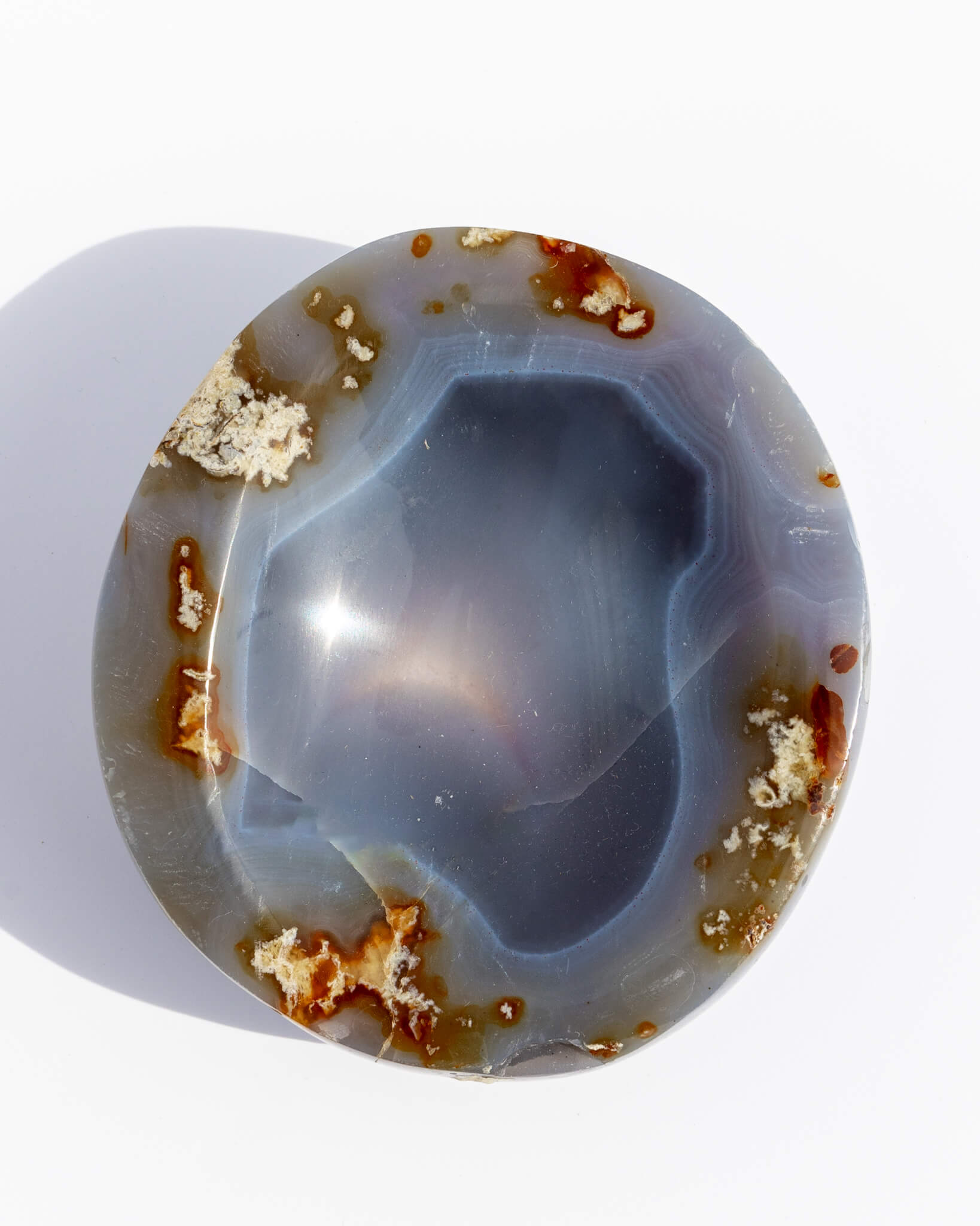 Orca Agate Bowl Healing Crystal