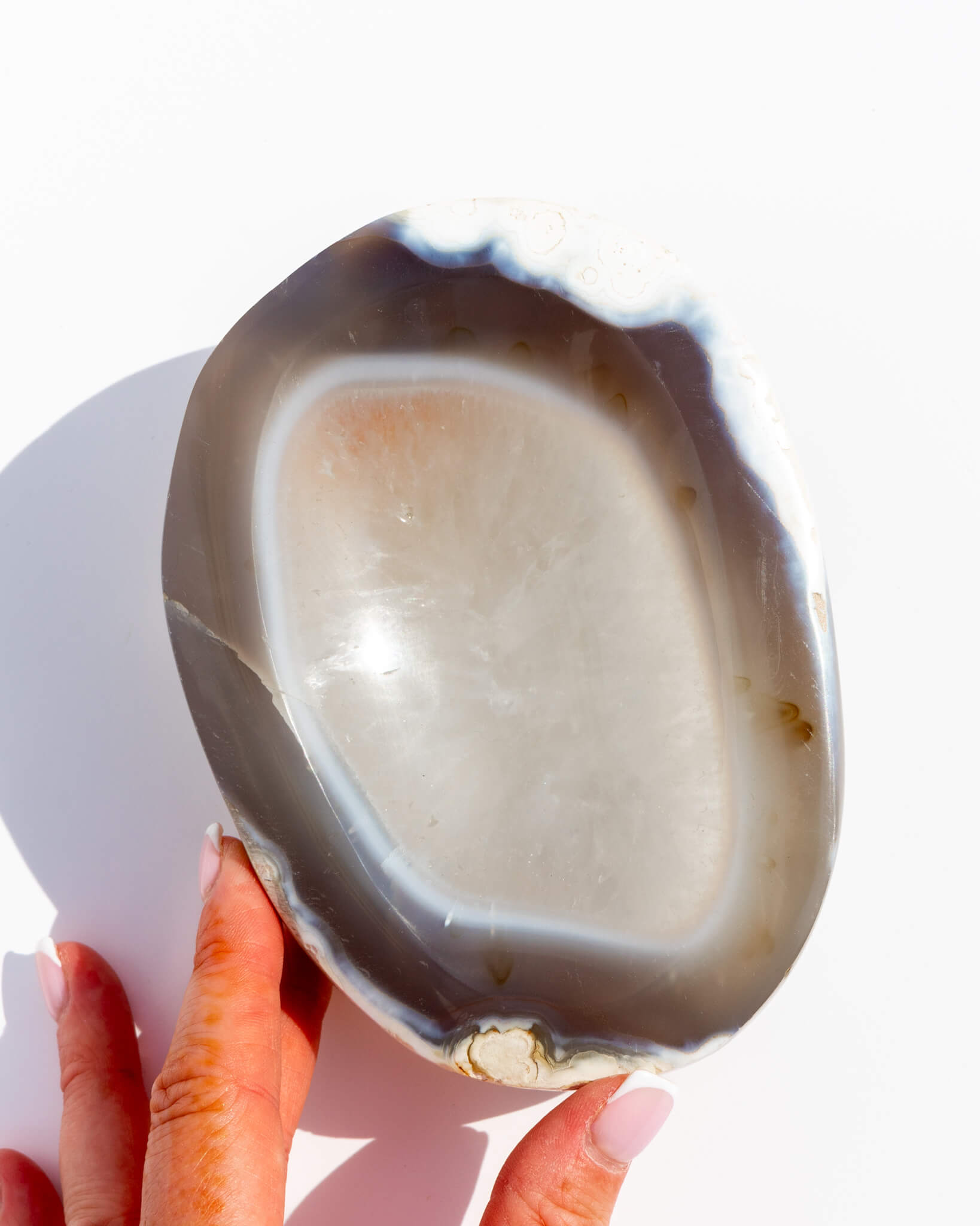 Orca Agate Bowl Healing Crystal