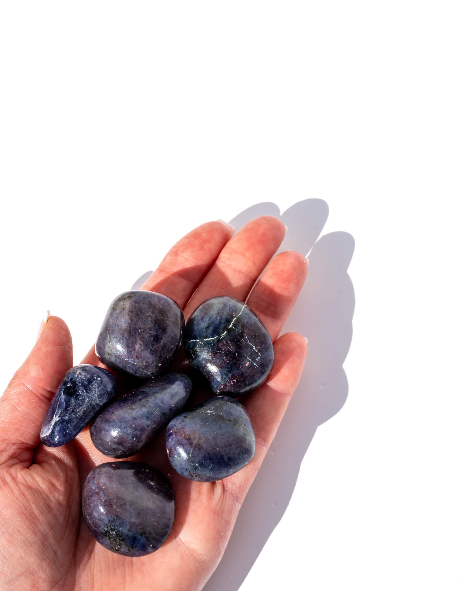 Iolite Tumble Stone