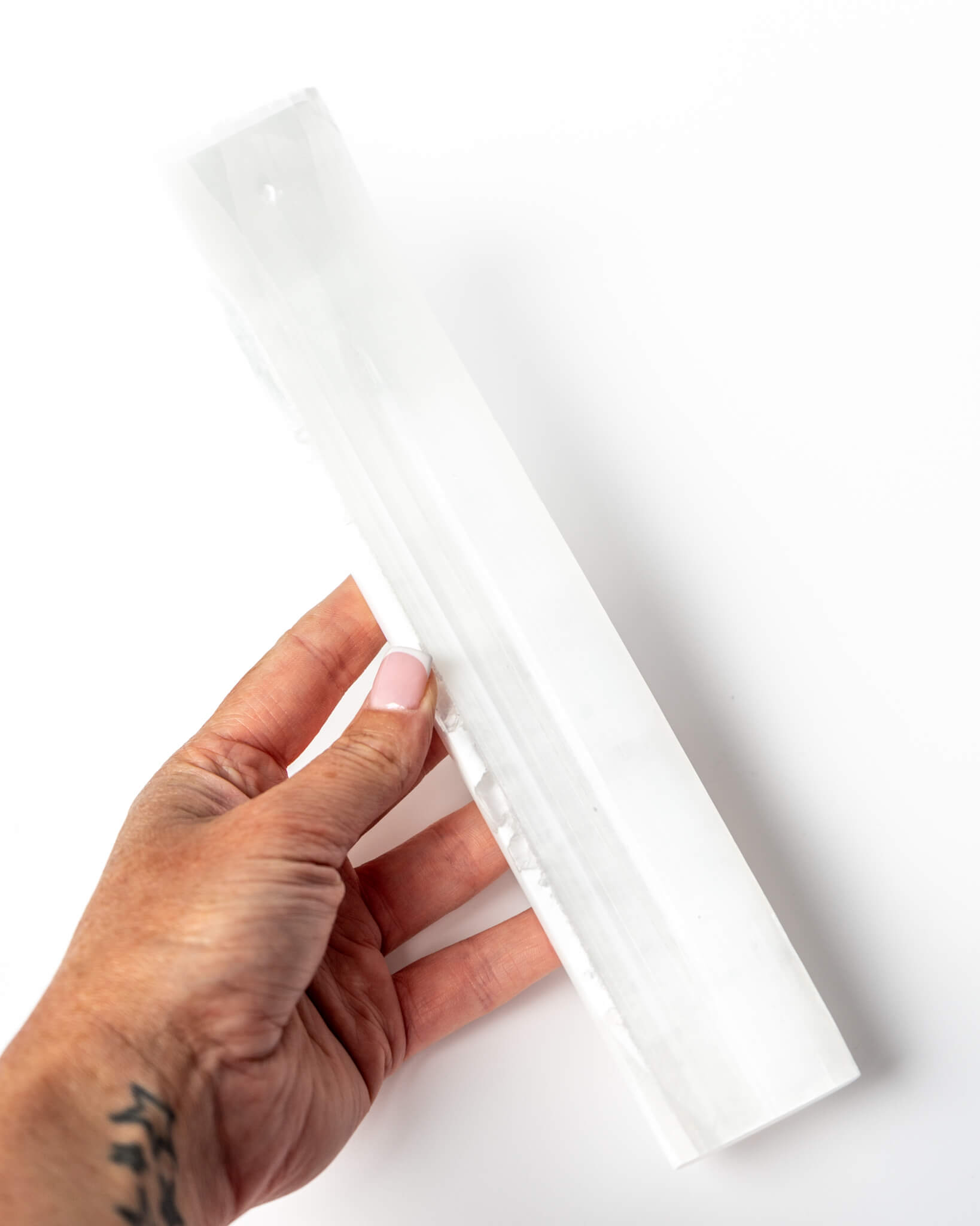 Selenite Incense Stick Holder