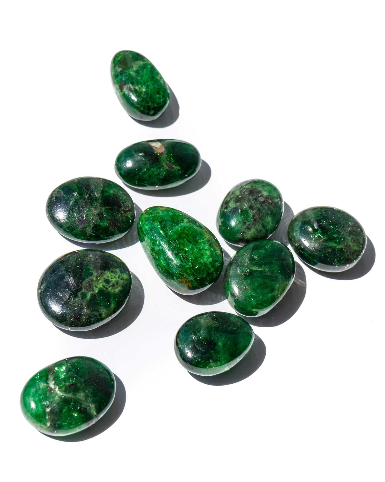 Tsavorite Green Garnet Crystal