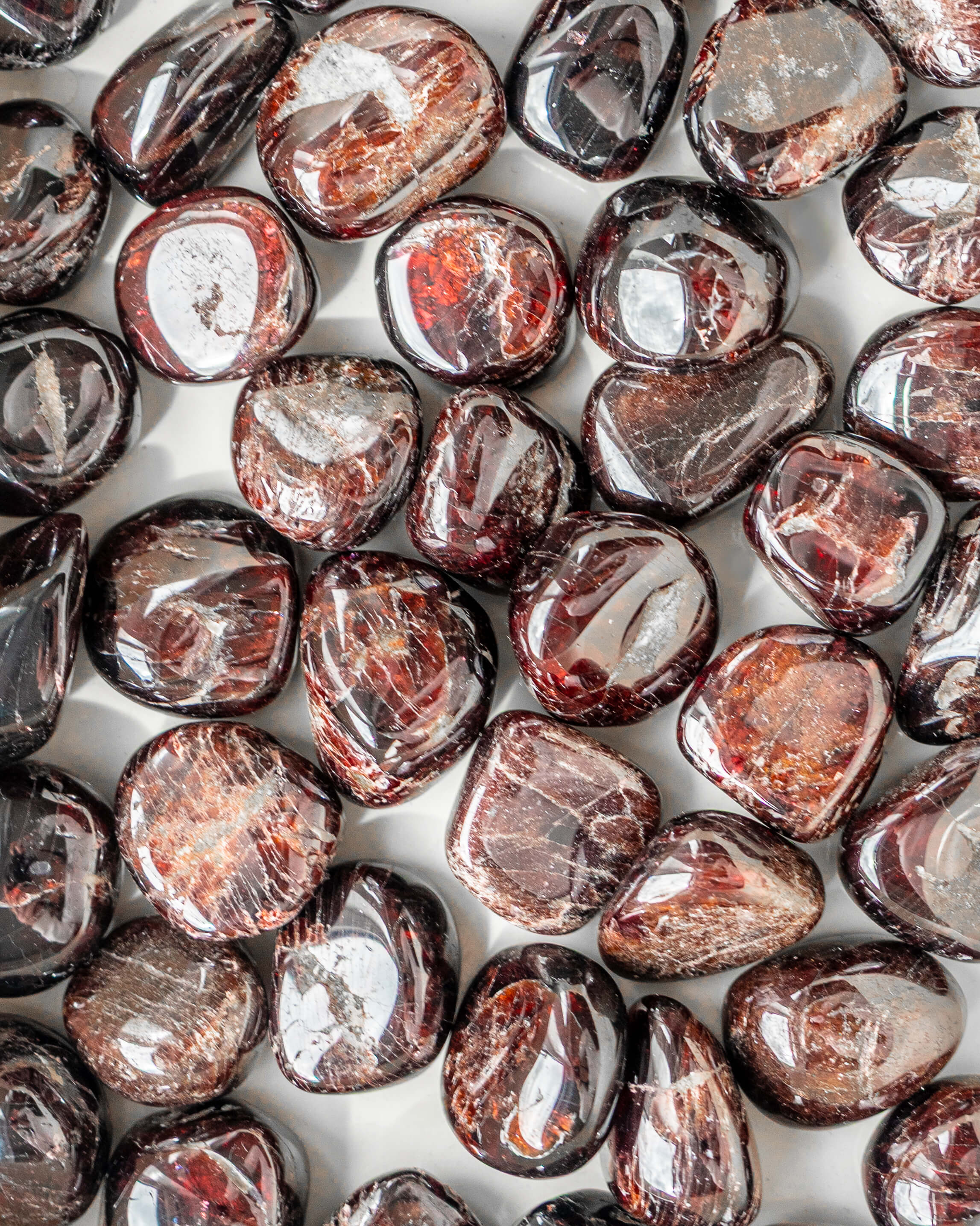 Garnet Crystal Tumble Stone