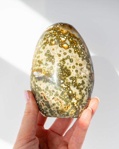 Ocean Jasper Freeform Healing Crystal