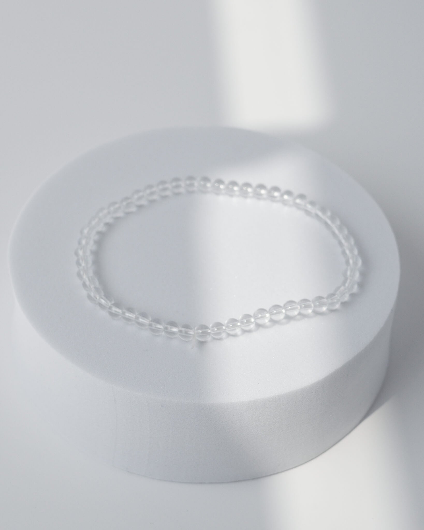 Clear Quartz stretch Bracelet Healing Crystal