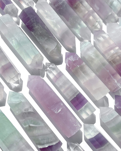 Lavender Fluorite Point Healing Crystal