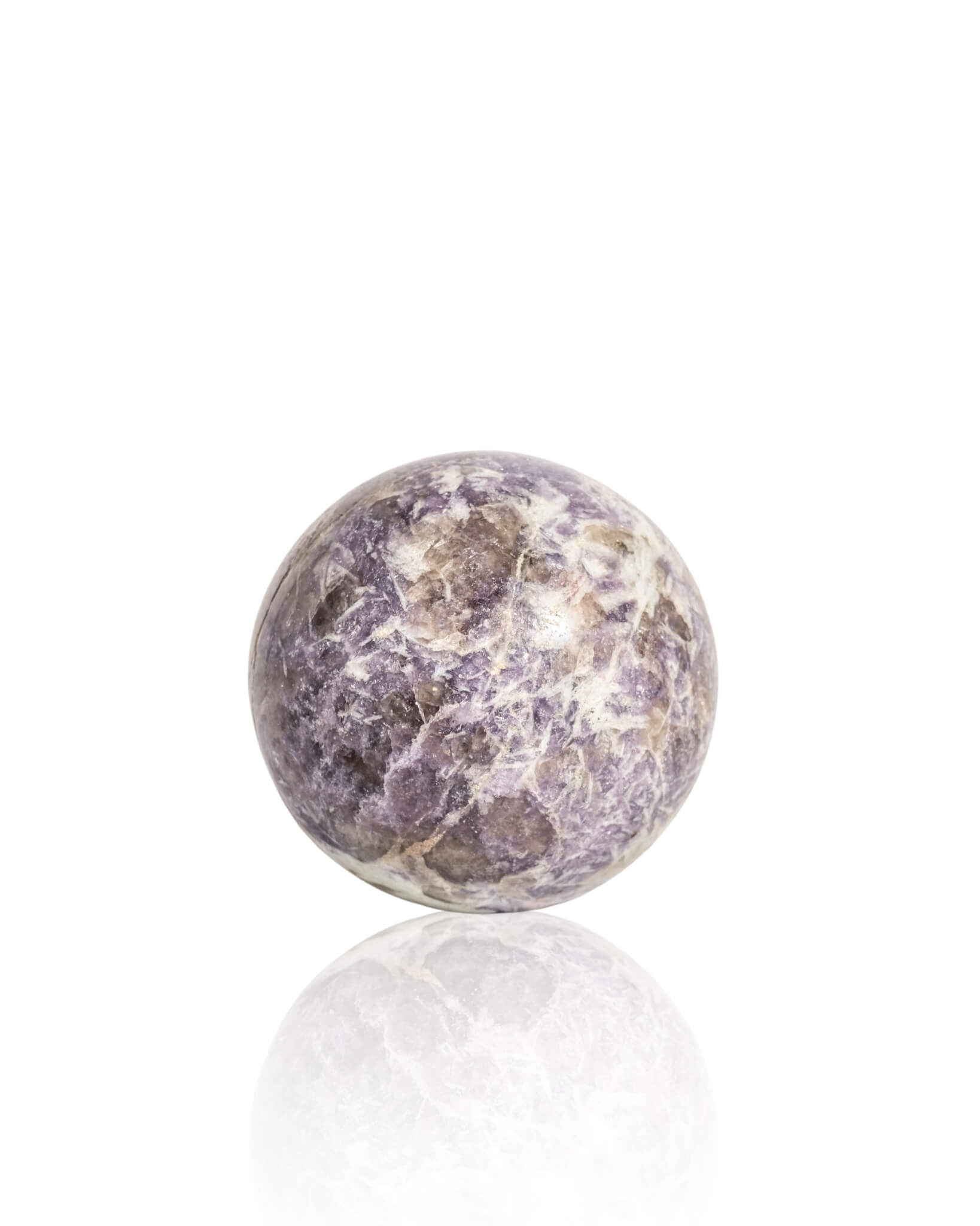 Lepidolite Sphere - 34