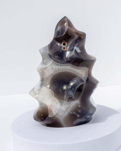 Orca Agate Flame Healing Crystal