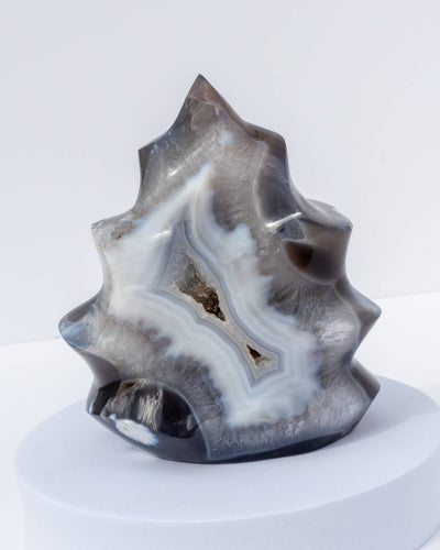 Orca Agate Flame Healing Crystal