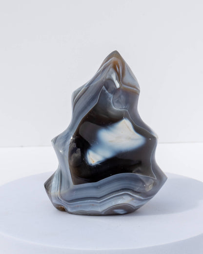 Orca Agate Flame Healing Crystal