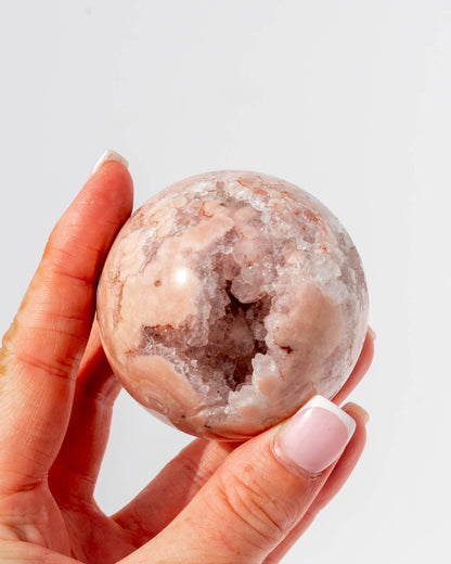 Pink Amethyst Sphere Healing Crystal