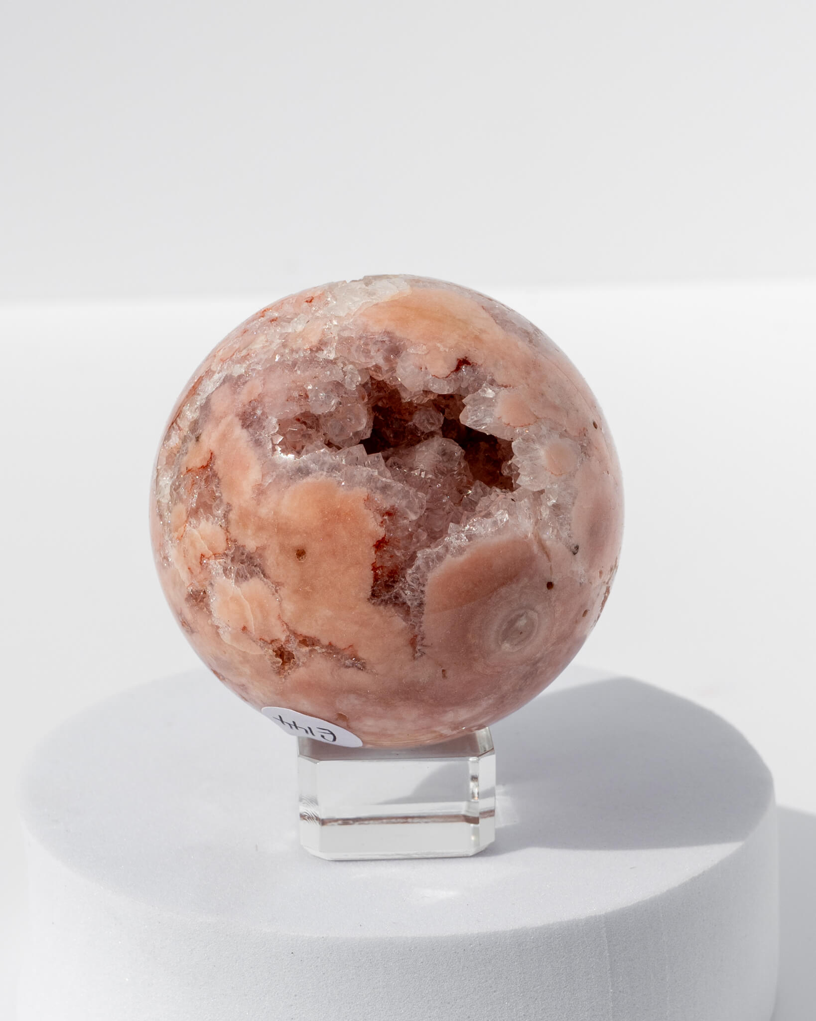 Pink Amethyst Sphere - 144
