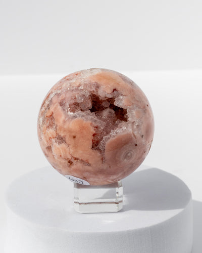 Pink Amethyst Sphere Healing Crystal