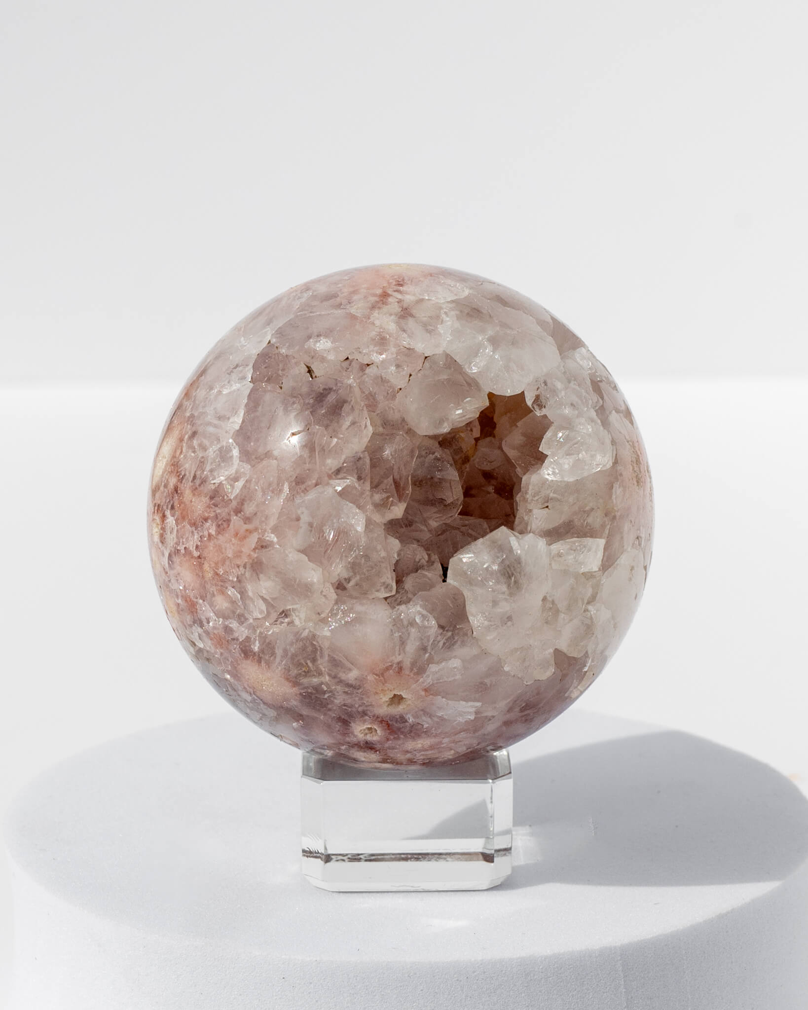 Pink Amethyst Sphere Healing Crystal