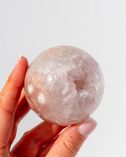 Pink Amethyst Sphere Healing Crystal