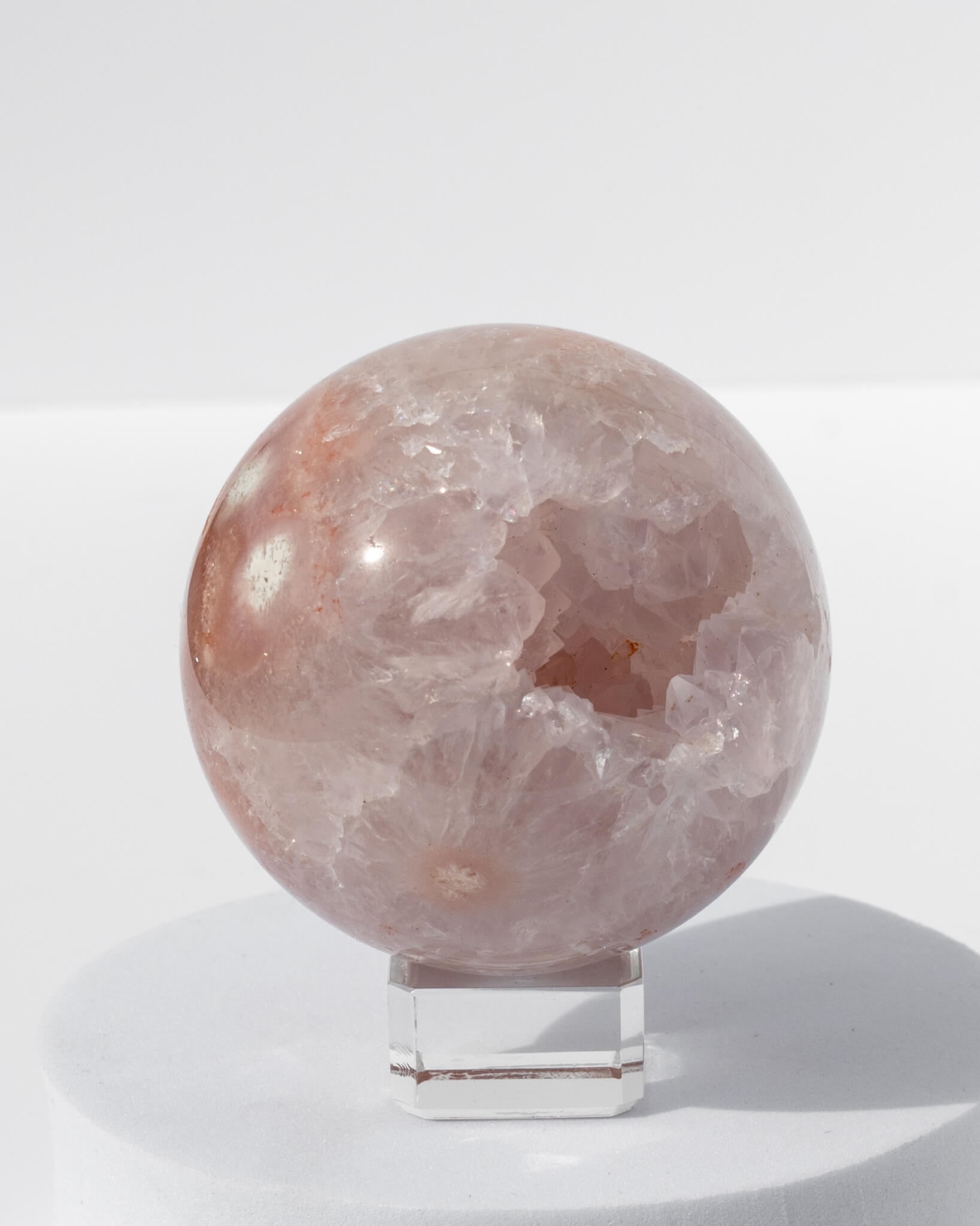 Pink Amethyst Sphere - 169