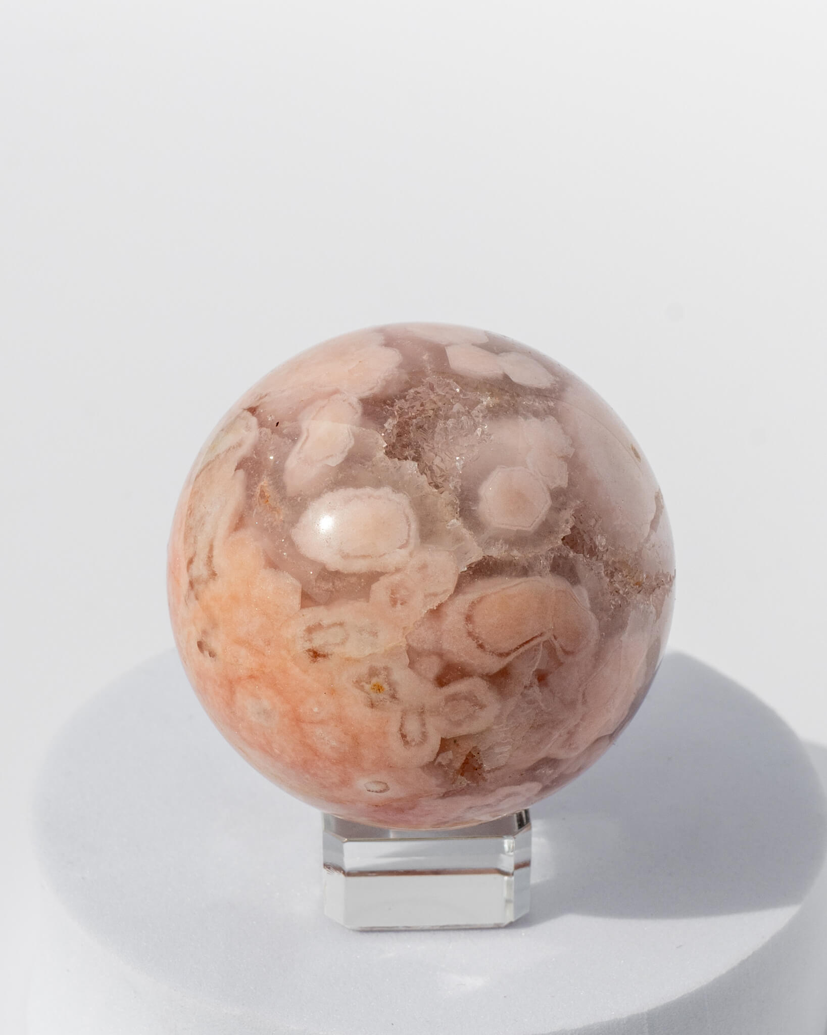 Pink Amethyst Sphere - 100