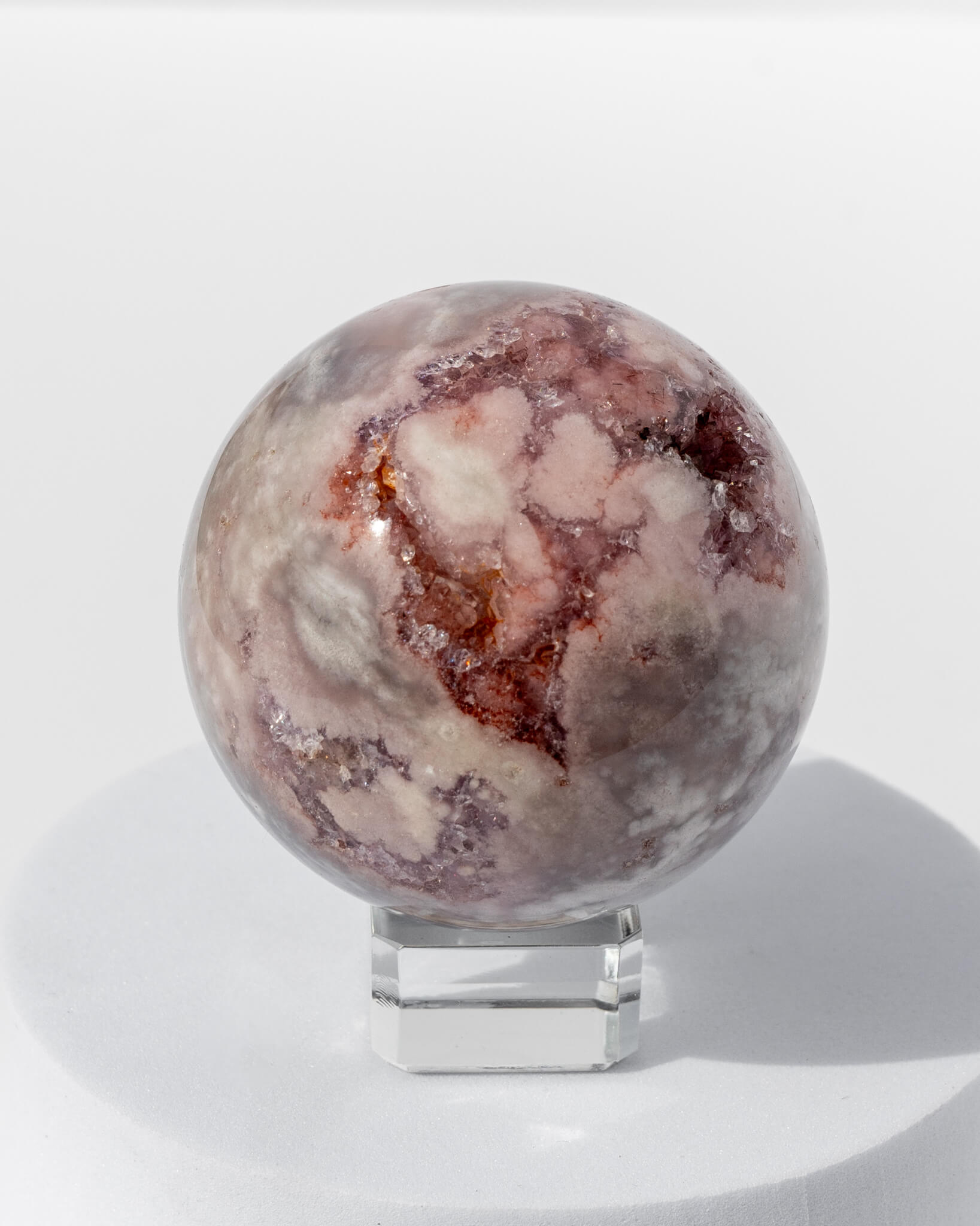 Pink Amethyst Sphere - 101
