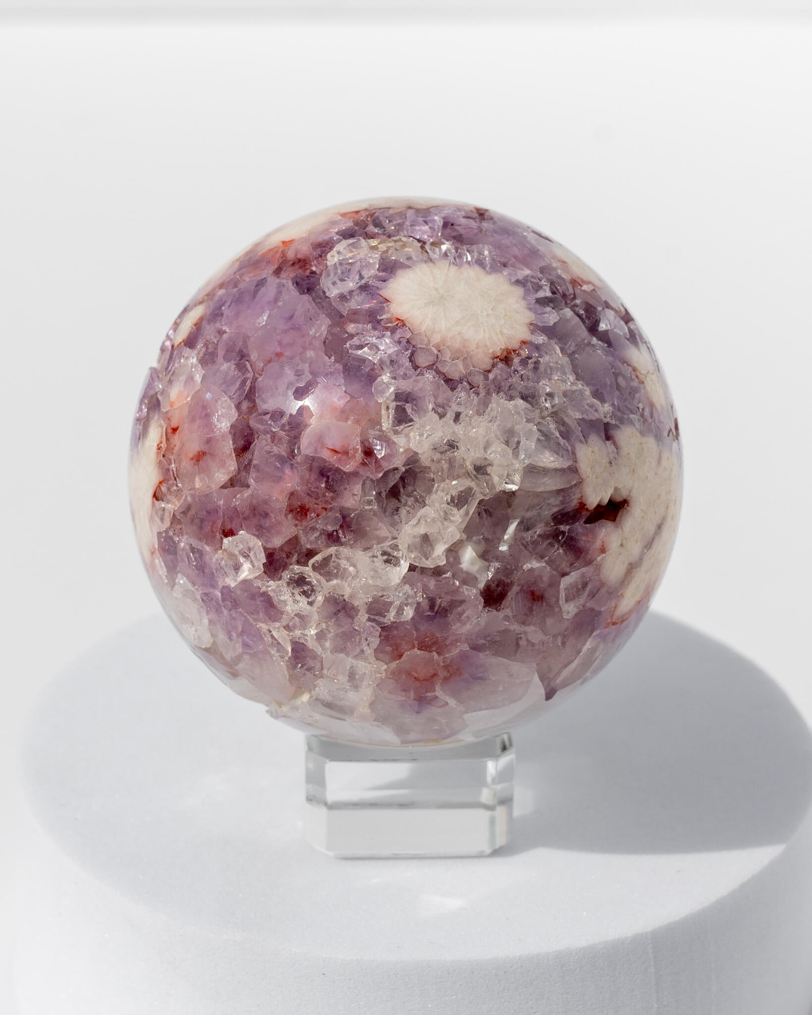 Pink Amethyst Sphere - 197