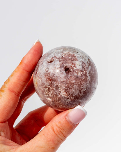 Pink Amethyst Sphere Healing Crystal