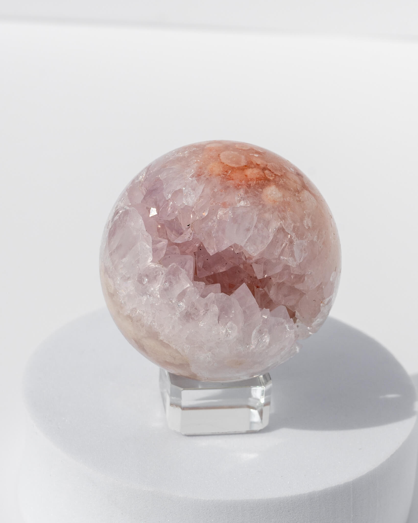 Pink Amethyst Sphere - 120