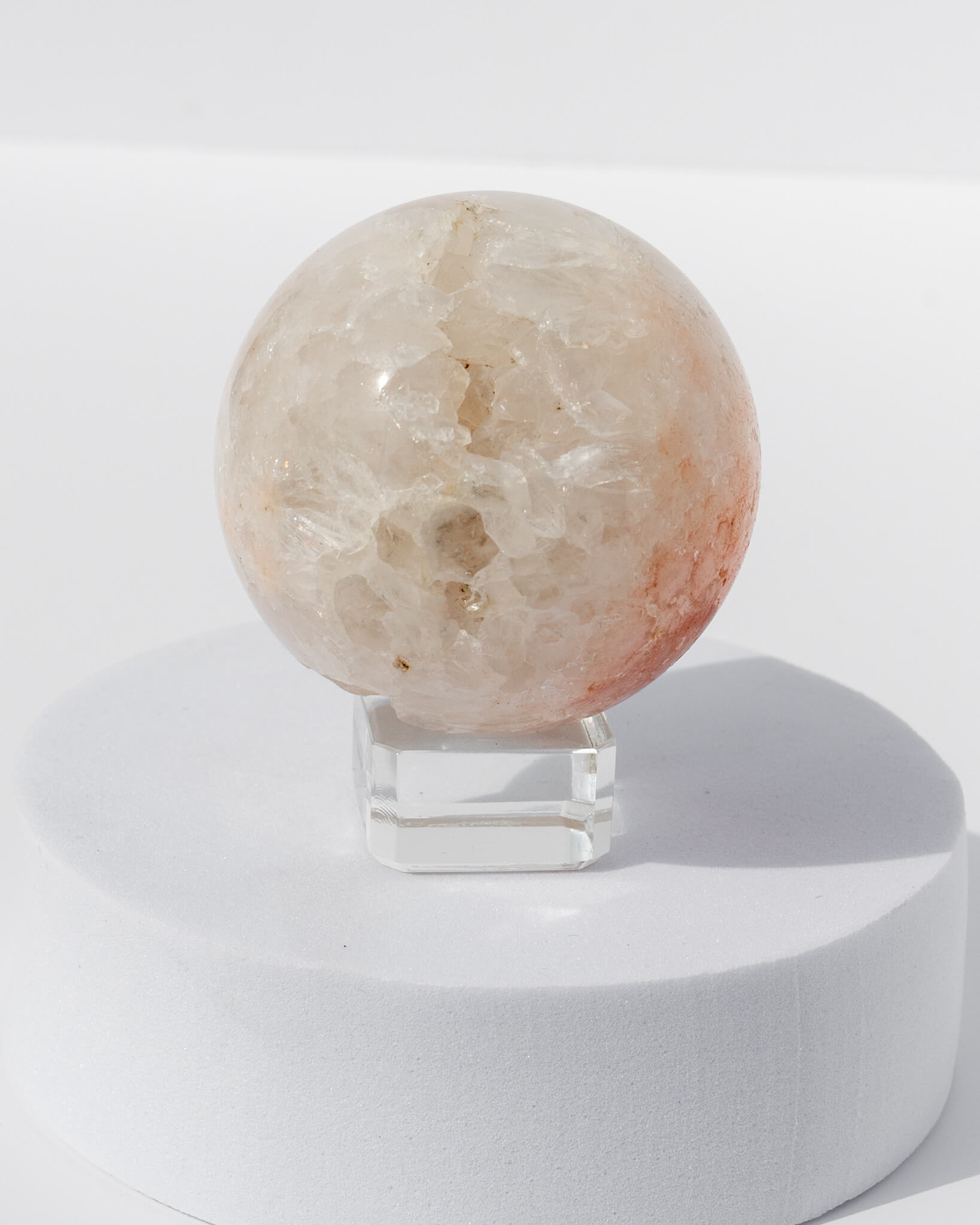 Pink Amethyst Sphere - 71