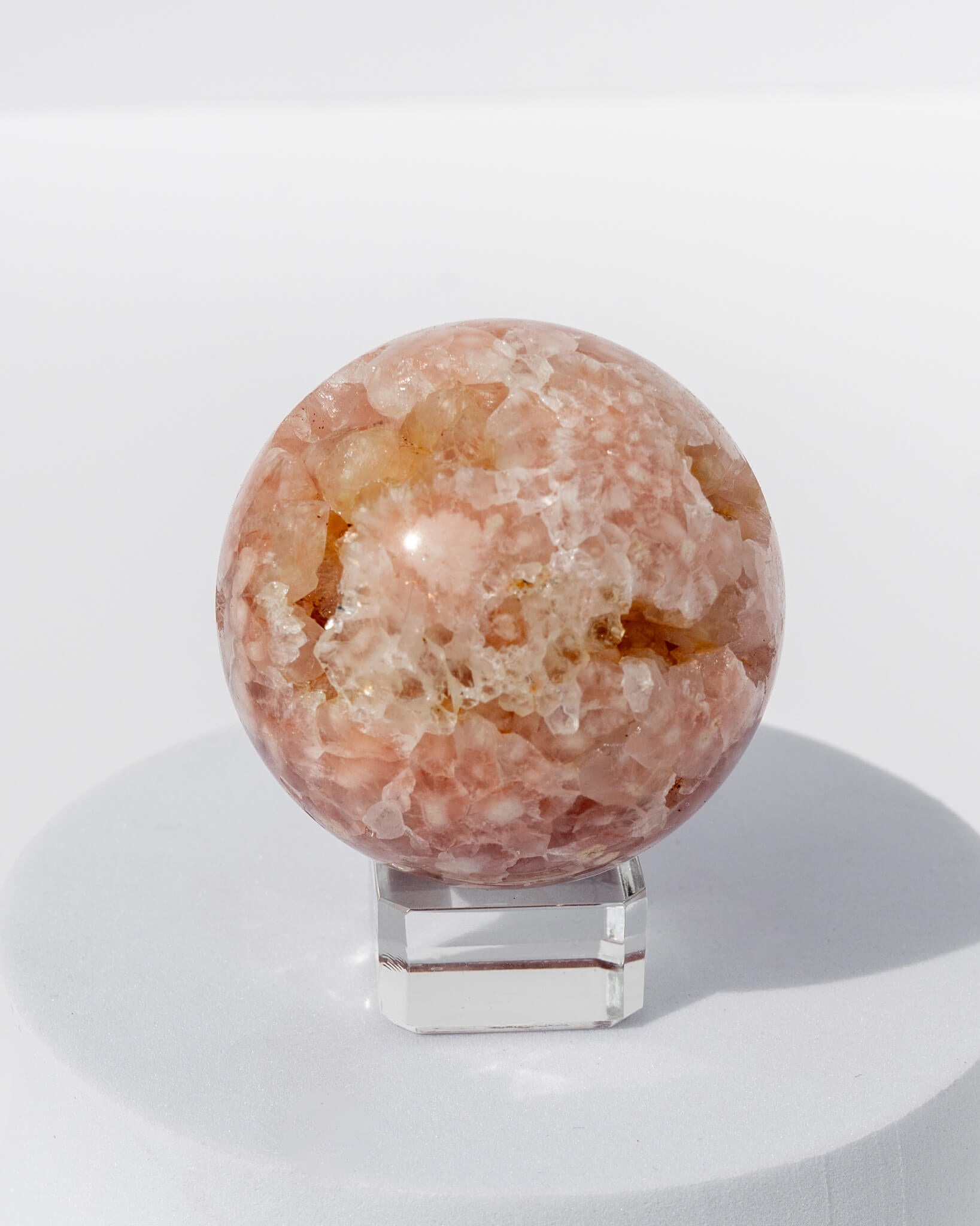 Pink Amethyst Sphere - 97A