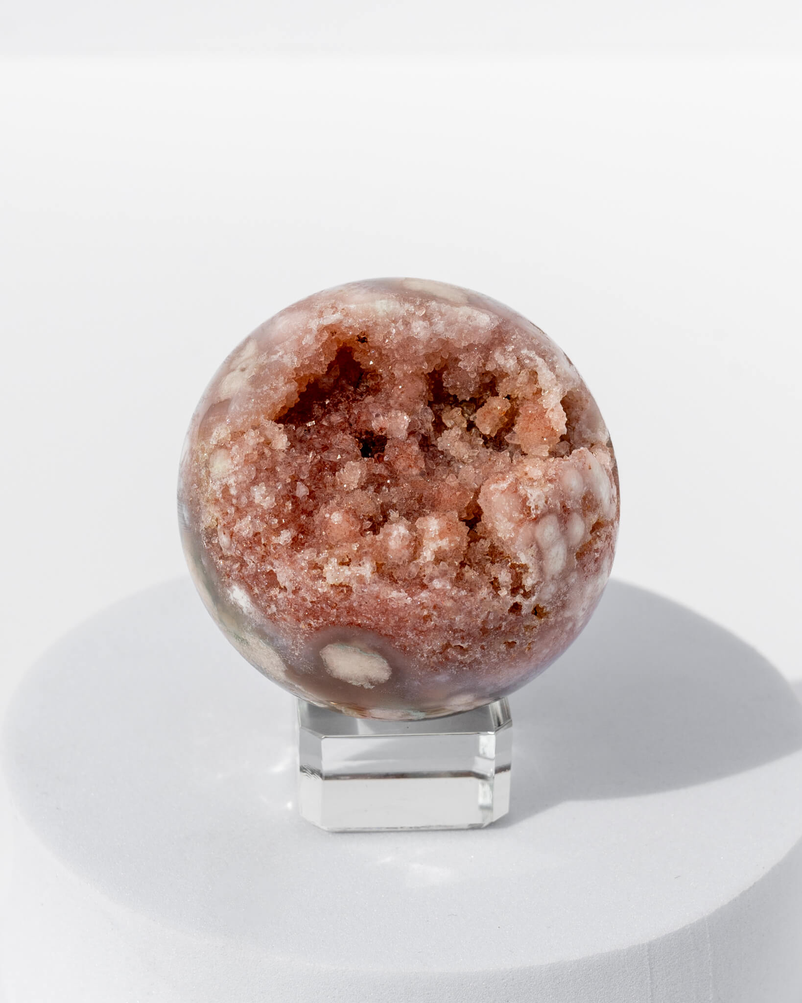 Pink Amethyst Sphere - 82