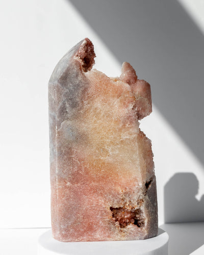 Pink Amethyst Tower Healing Crystal