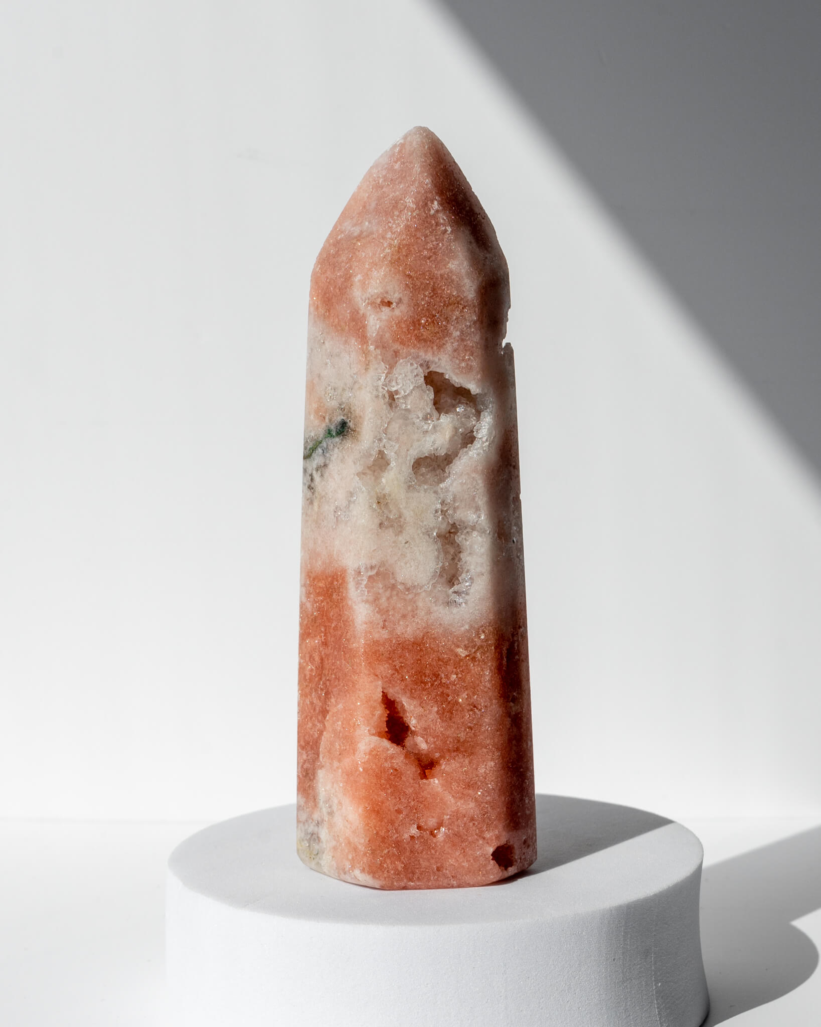 Pink Amethyst Tower Healing Crystal