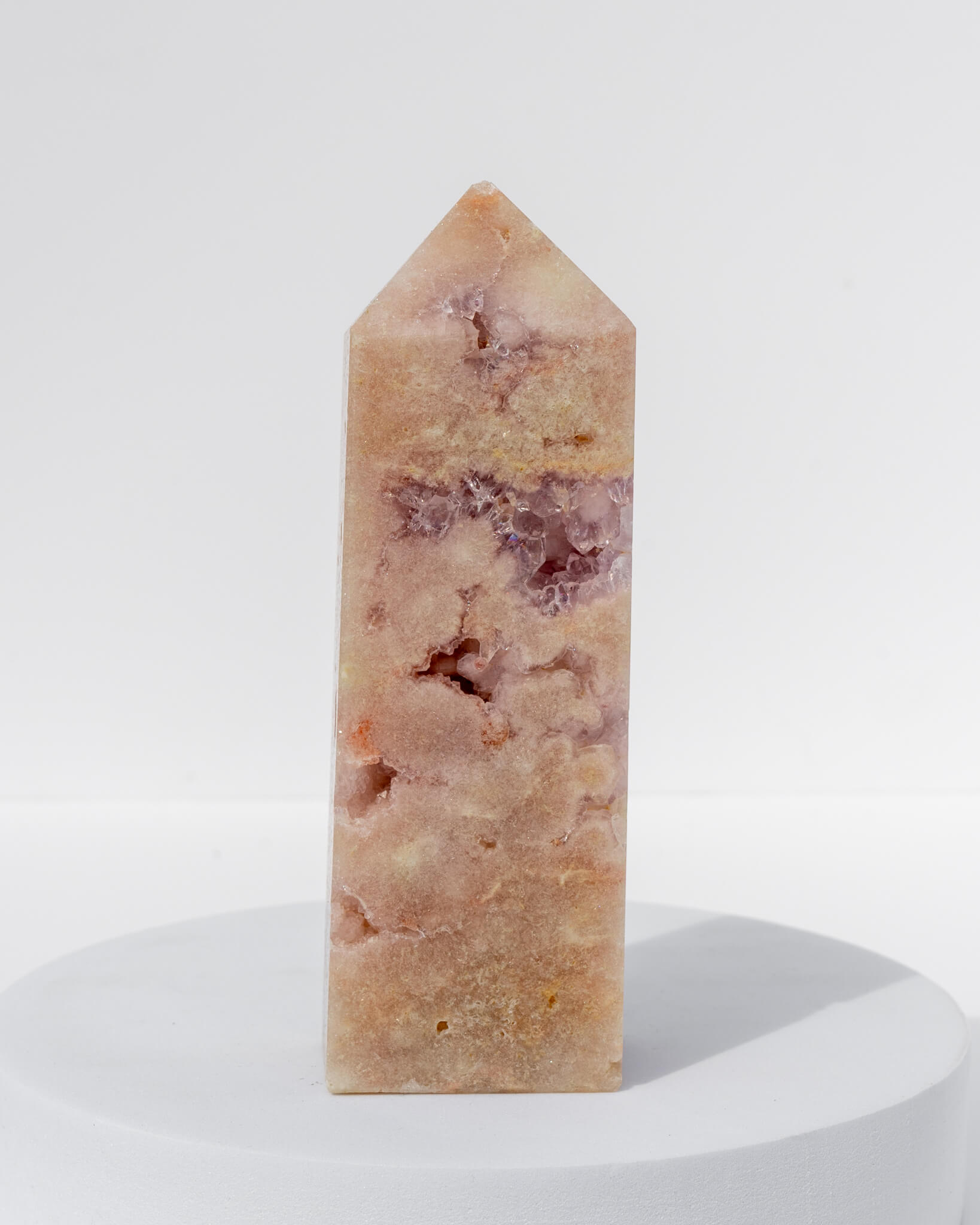 Pink Amethyst Tower Healing Crystal