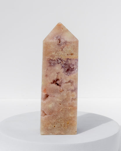 Pink Amethyst Tower Healing Crystal