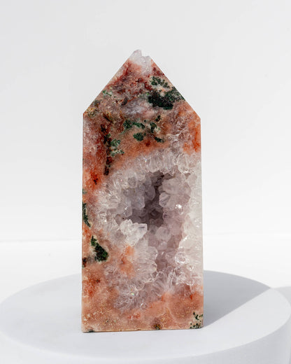 Pink Amethyst Tower Healing Crystal