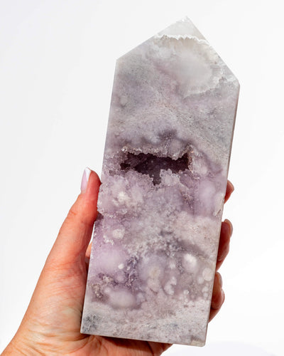 Pink Amethyst Tower Healing Crystal