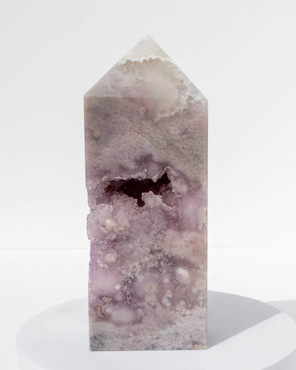 Pink Amethyst Tower Healing Crystal