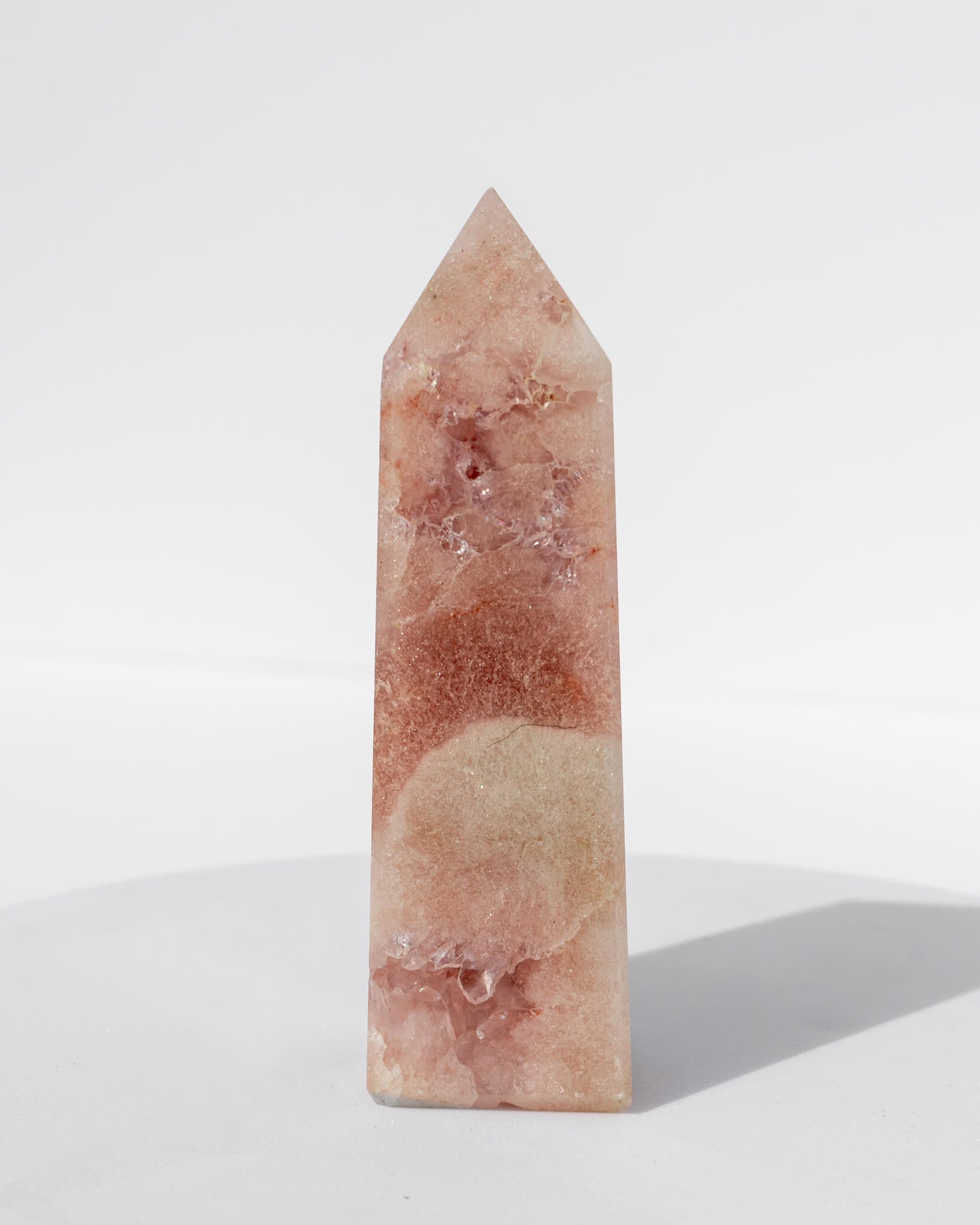 Pink Amethyst Tower Healing Crystal