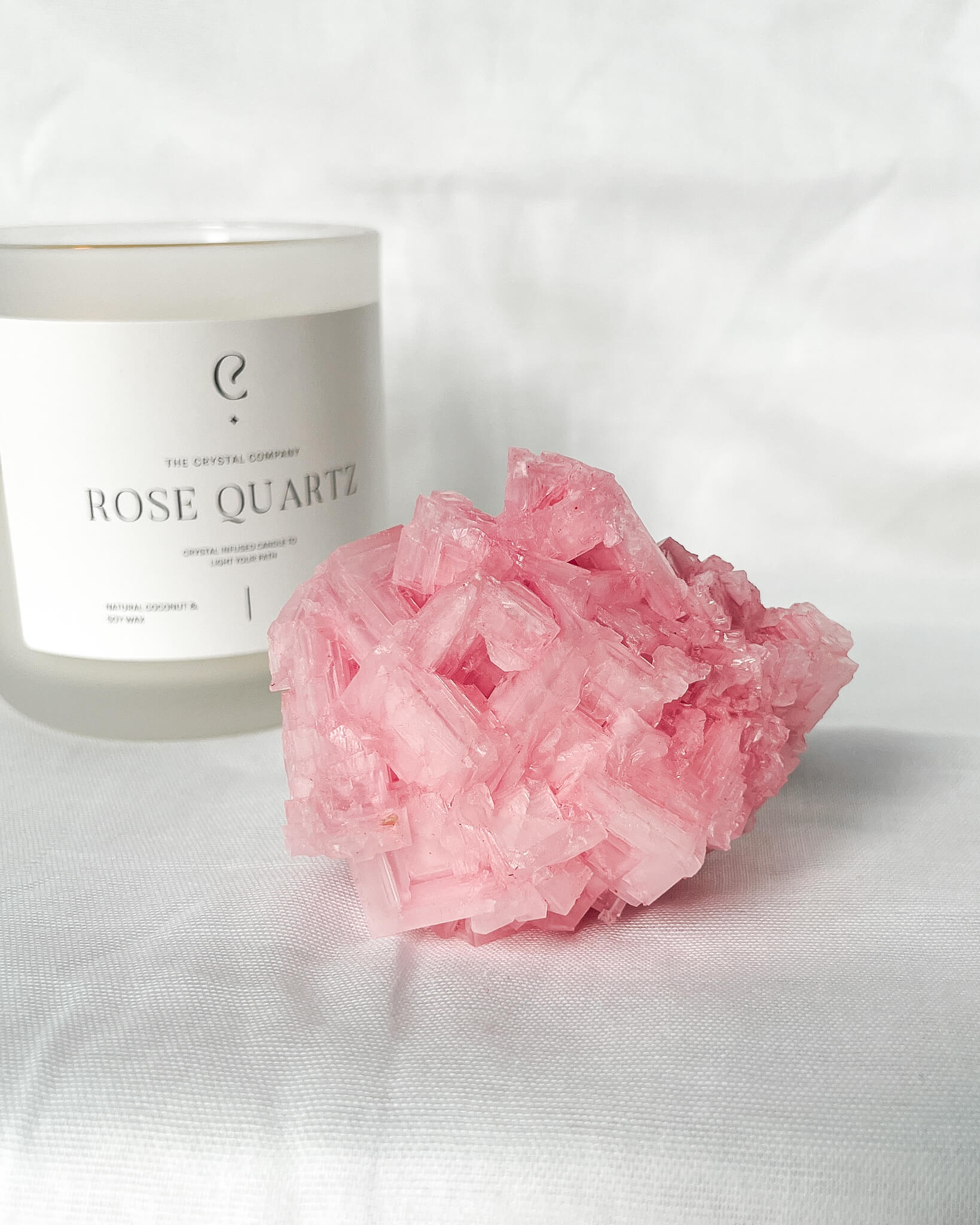 Pink Halite Healing Crystal