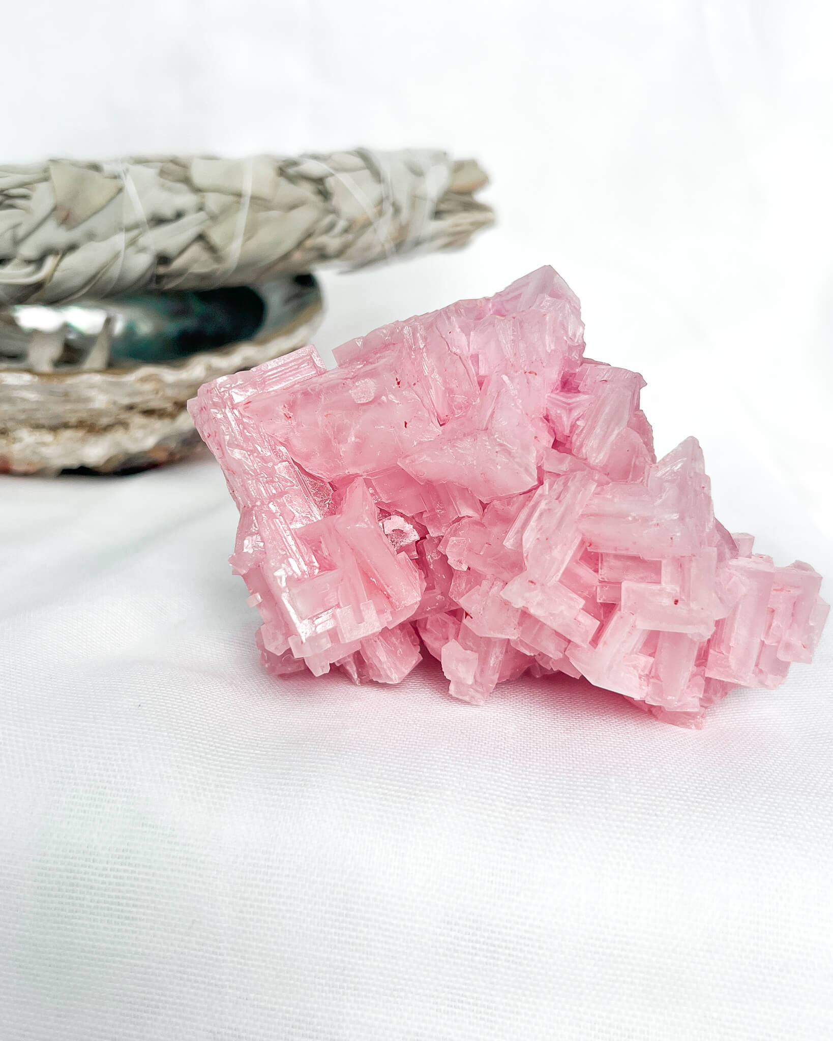Pink Halite Healing Crystal