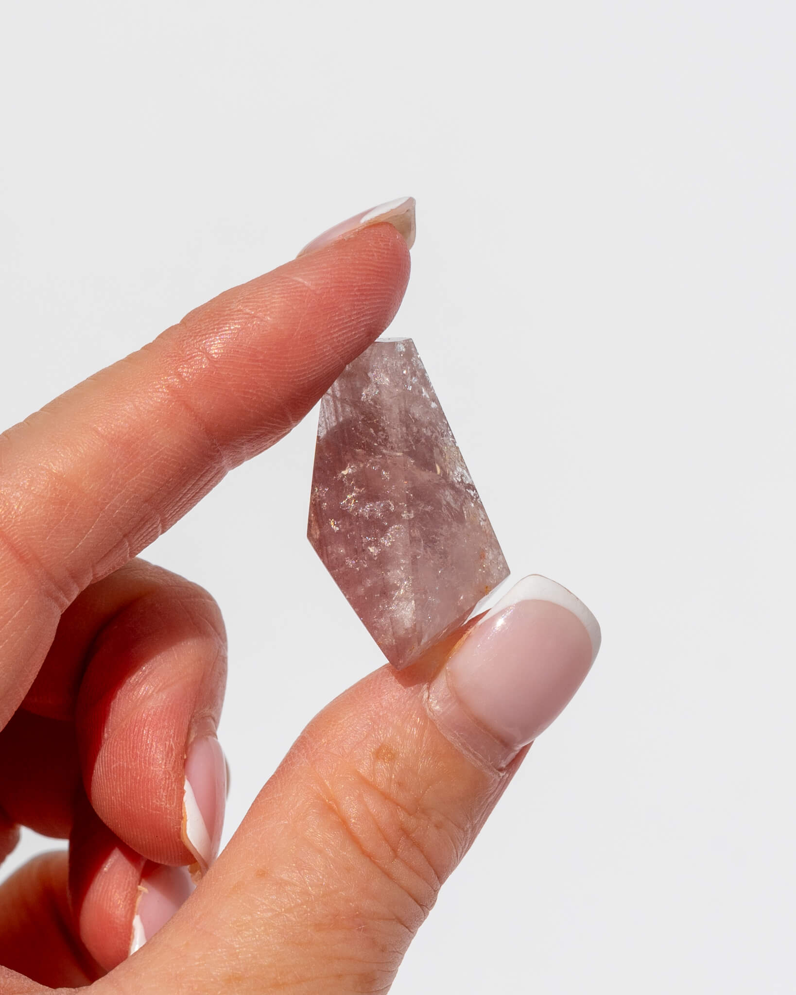 Pink Lithium Freeform Healing Crystal