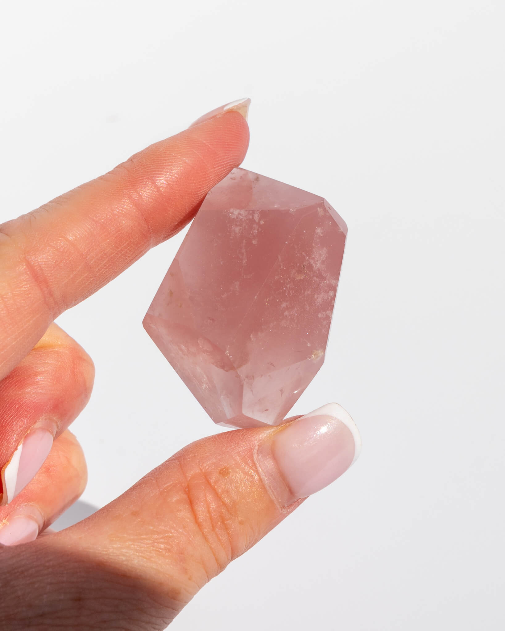 Pink Lithium Freeform Healing Crystal