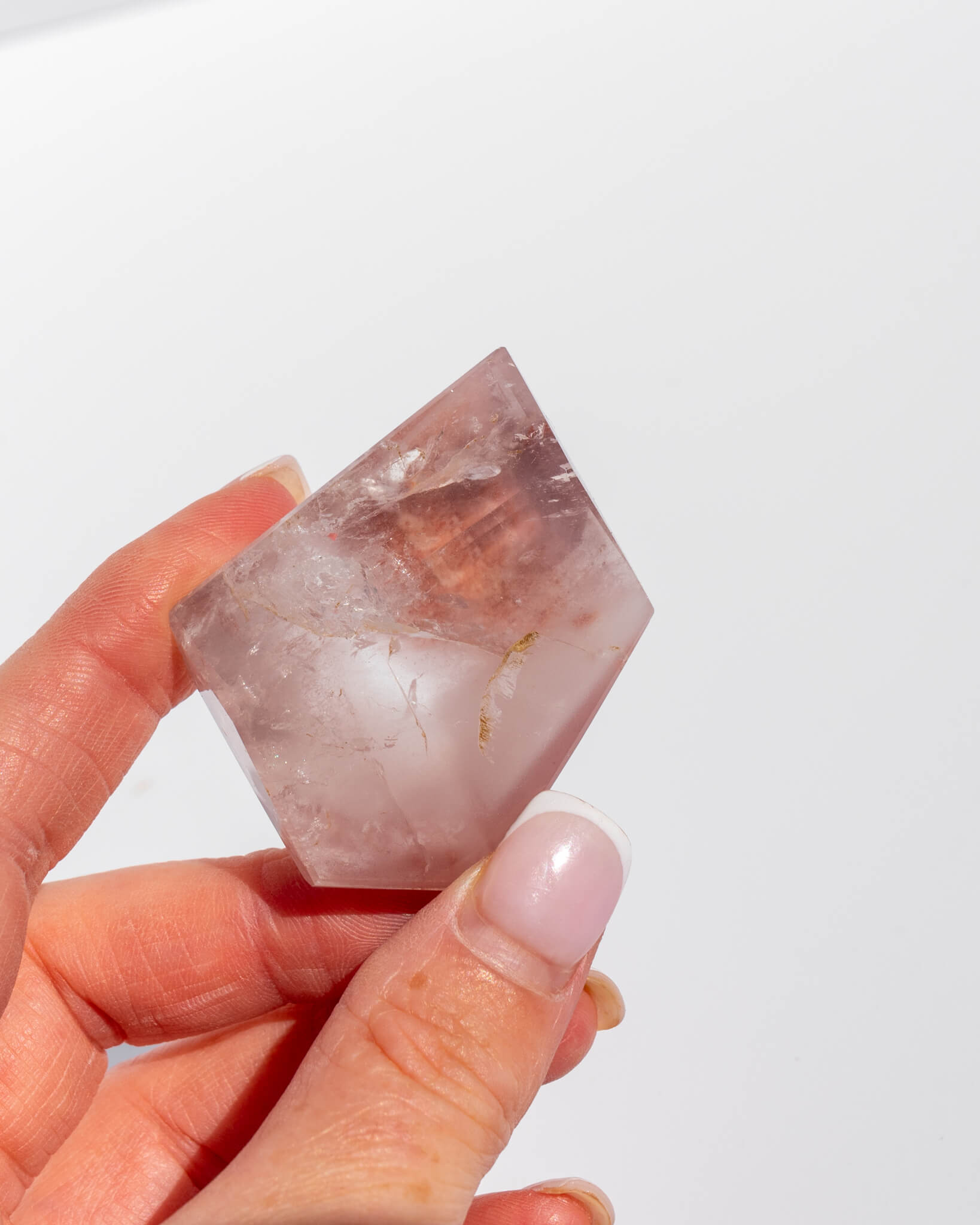 Pink Lithium Freeform Healing Crystal