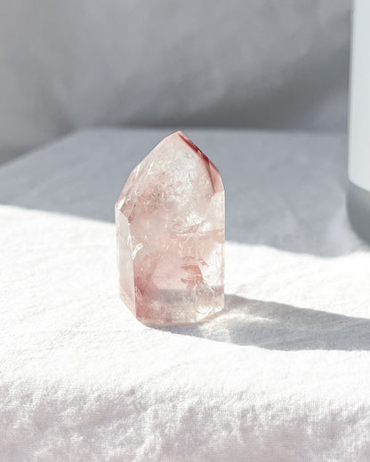 Pink Lithium Tower Healing Crystal