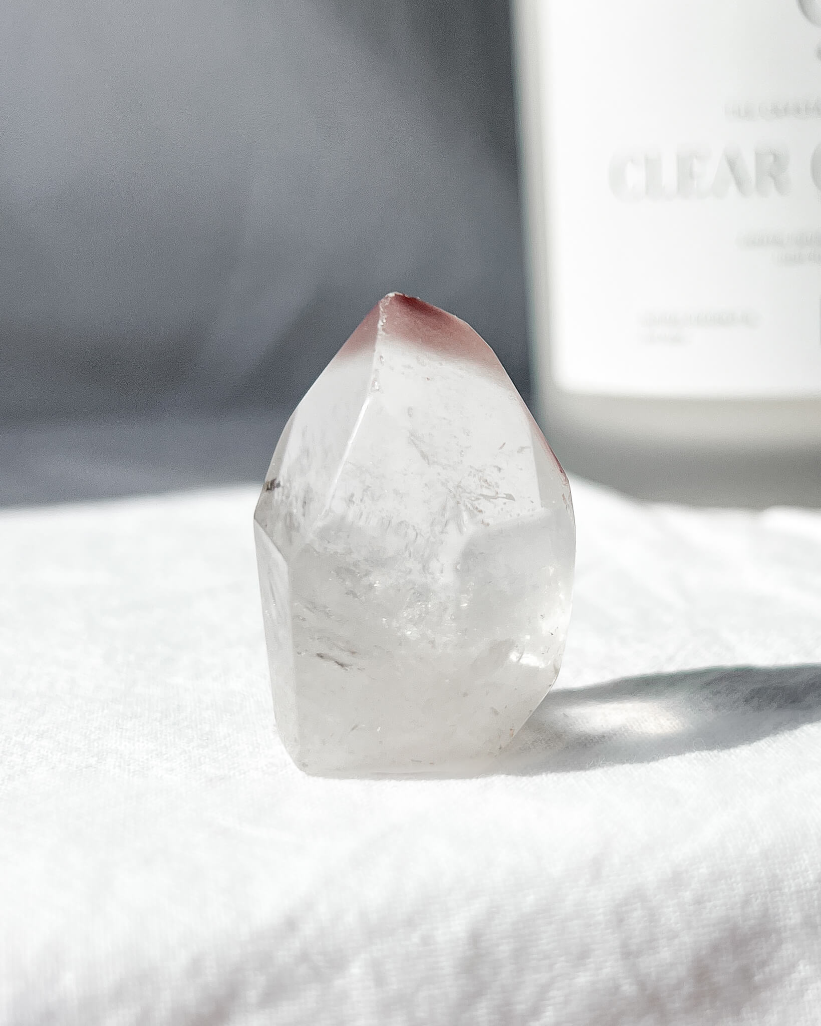 Pink Lithium Tower Healing Crystal