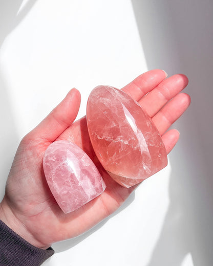 Rose Quartz Freeform Healing Crystal