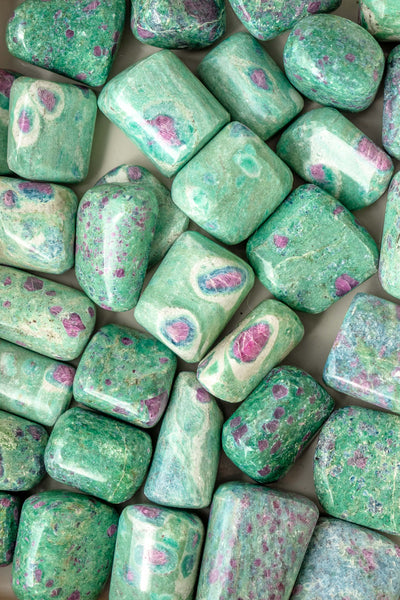 Ruby Fruchite Crystal Tumble Stone