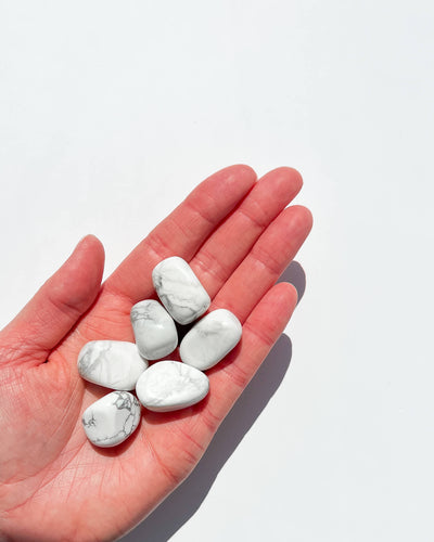 White Howlite Tumble Stone
